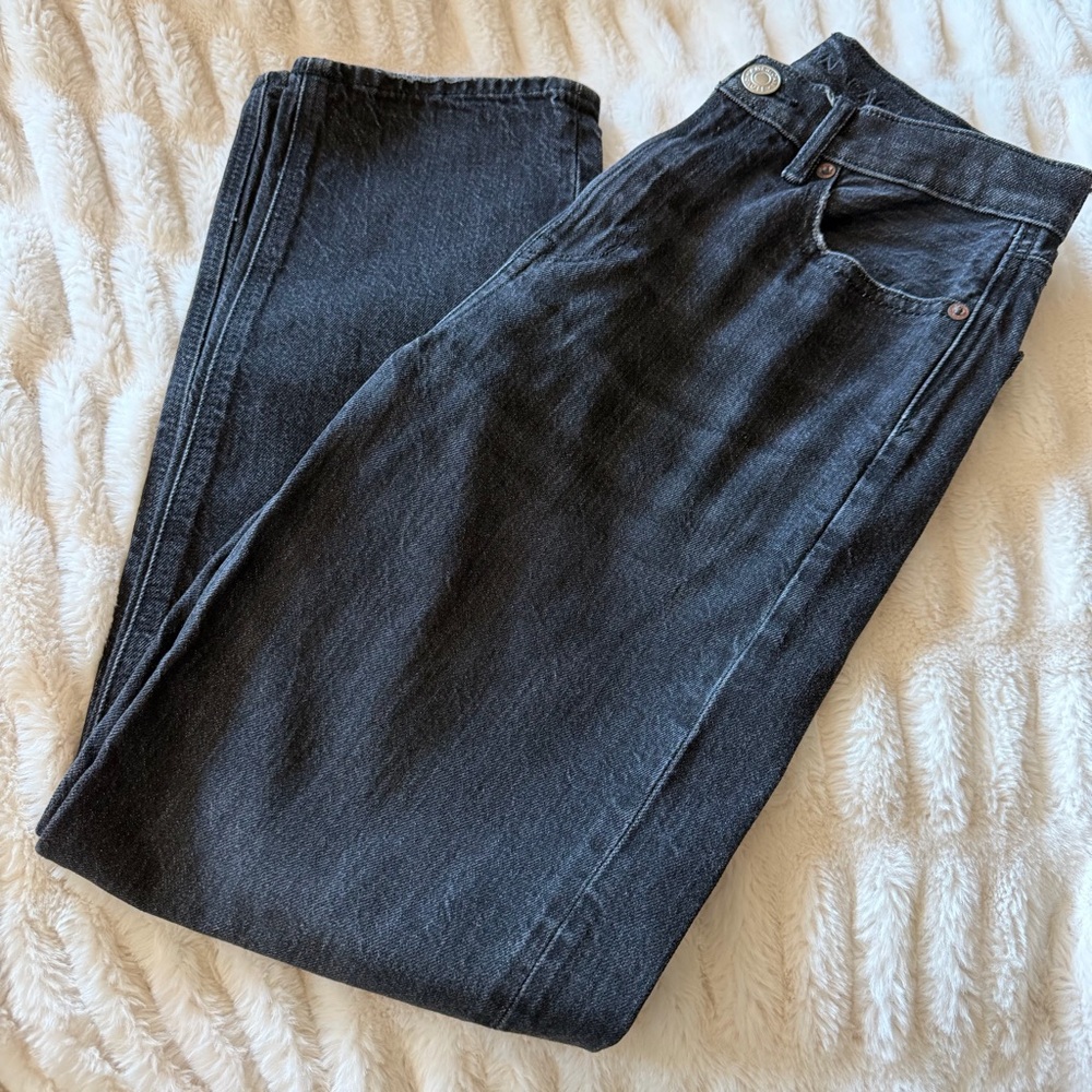 ****sold****American Eagle Outfitters Black Jeans Size 0 Regular Women's Pants